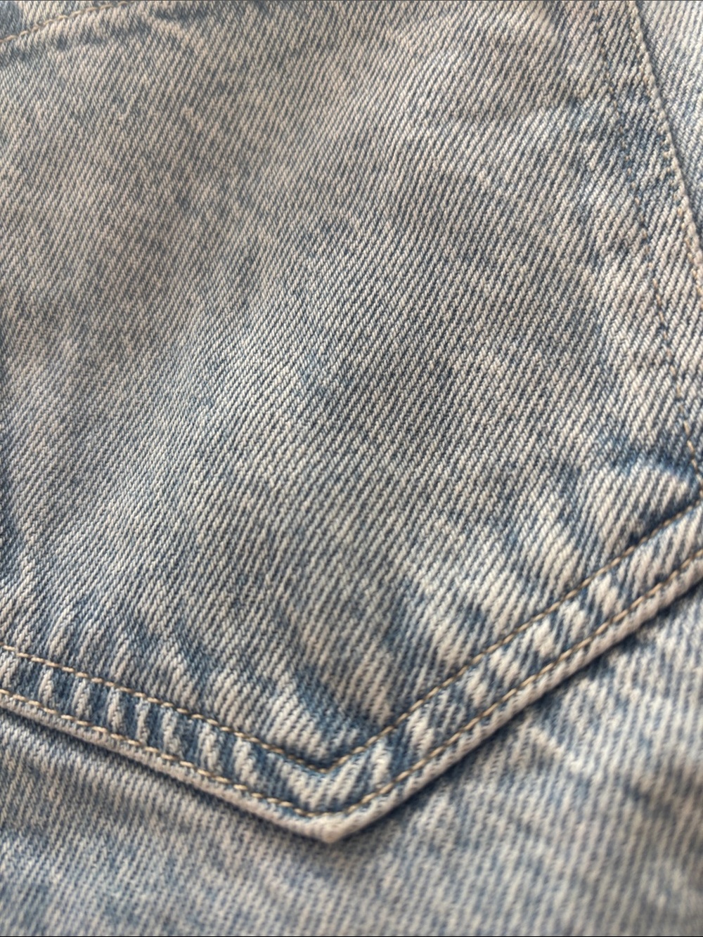 Garage Light Blue Straight Leg Ripped Jeans - Picture 9 of 16